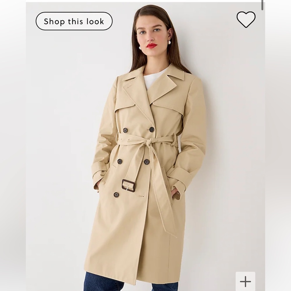 J. Crew New Icon Trench Coat 00